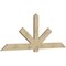 Ekena Millwork Kennewick Rough Sawn Timber Gable Bracket, Douglas Fir, 96"W x 36"H x 2"D x 6"F, 9/12 Pitch GBW096X36X0206KEN00RDF - alternate 4